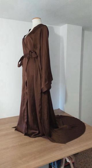 Kimono  vestido embarazada , sesion de fotos.