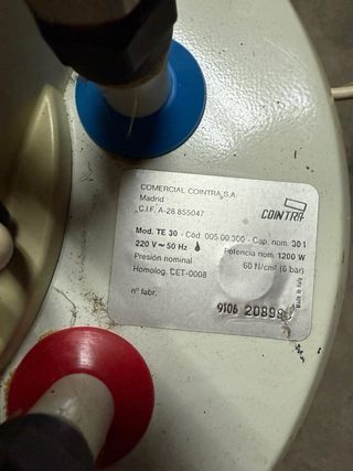 Termo eléctrico 30L