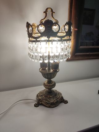 Lampara de mesa antigua