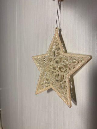 Stelline di Natale dorate