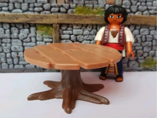 Mesa redonda - Playmobil