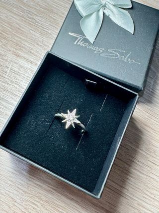 Anillo plata Thomas Sabo medida 56