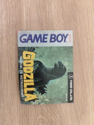 Manual de instrucciones Godzilla GB