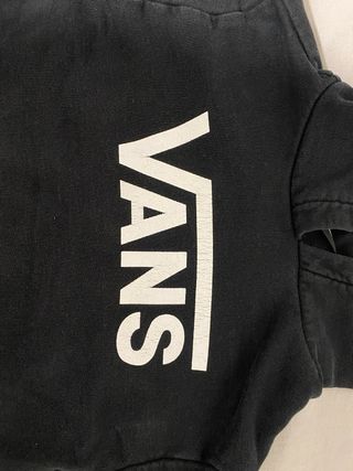 Sudadera Vans negra niña 