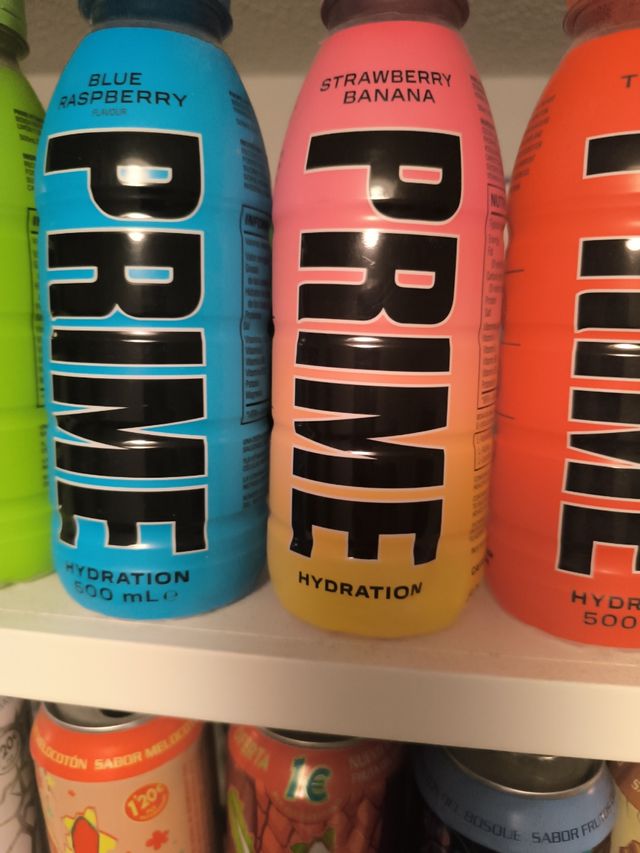 Botella prime vacía