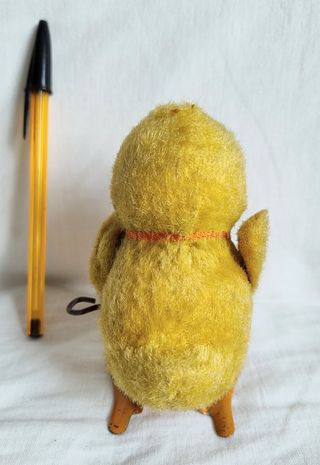 Pollito de juguete vintage
