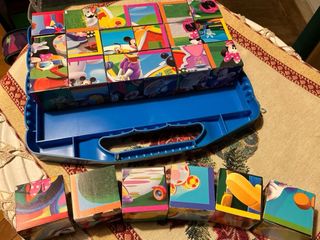 Gioco puzzle cubotti Disney