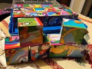 Gioco puzzle cubotti Disney