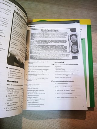 Libros Inglés y Workbook Advanced 1º ESO
