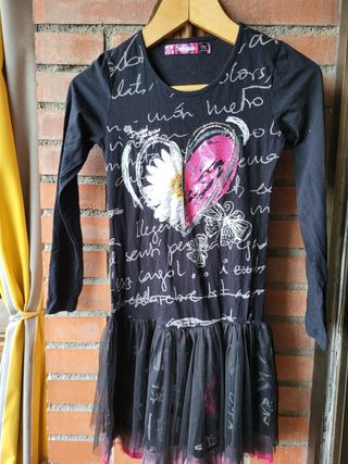 Vestido Desigual niña 11-12 años