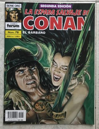 COMICS. LA ESPADA SALVAJE DE CONAN EL BARBARO