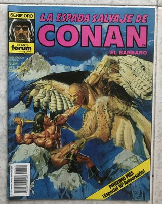 COMICS. LA ESPADA SALVAJE DE CONAN EL BARBARO