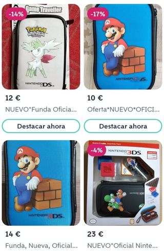 Oferta.NUEVO. Funda policarbonato 3DS 