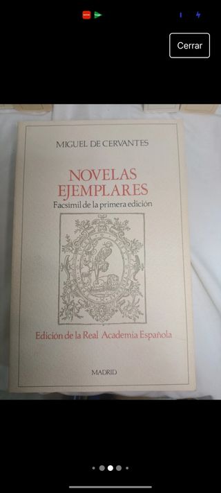Novela de Miguel de Cervantes