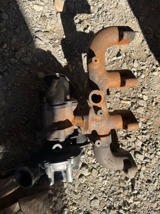 Colector y turbo jeep cherokee 2.5 vm