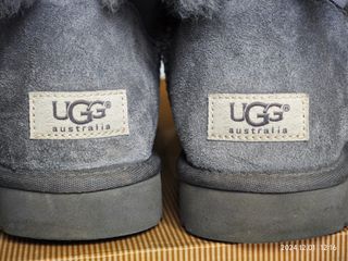 UGG Bailey Bow grigi con fiocchi