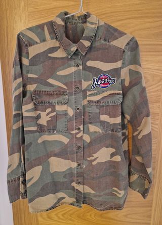 Camisa camuflaje Zara