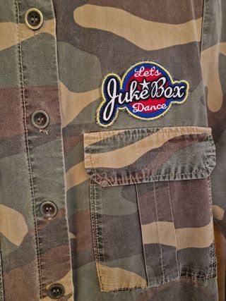 Camisa camuflaje Zara