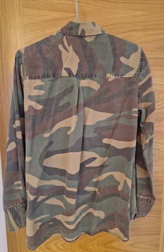 Camisa camuflaje Zara