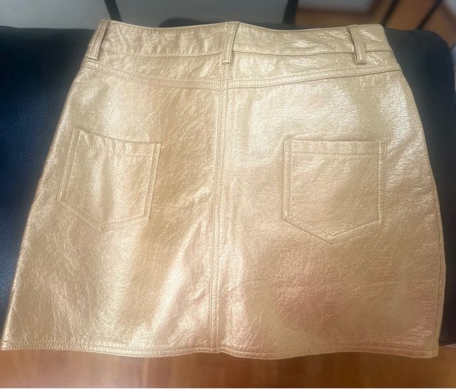 Falda dorada Shein T. S