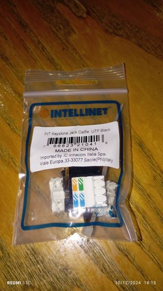 Intellinet Frutto Keystone RJ45 Cat5e