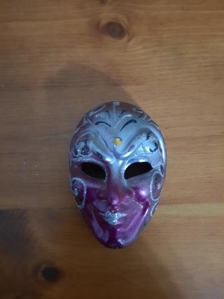 Maschera Venezia porcellana diavolo