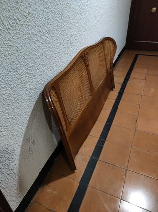 Cabecero de cama rattan