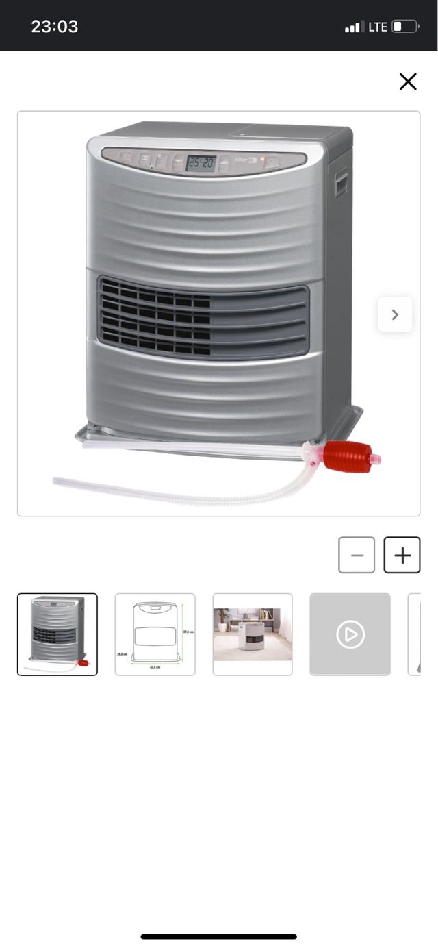 Estufa de Parafina ZIBRO