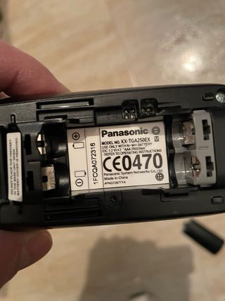 Teléfono inalambrico Panadonic