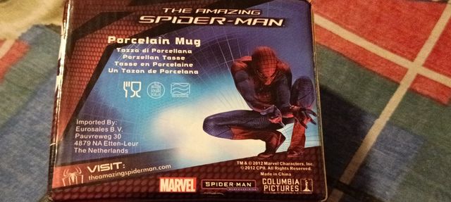 Mug spiderman