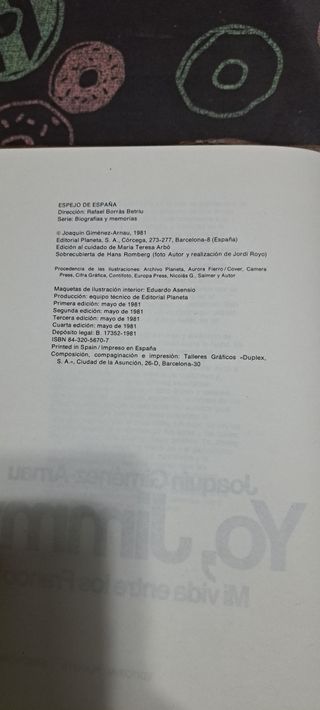Yo, Jimmy: Mi vida entre los Franco