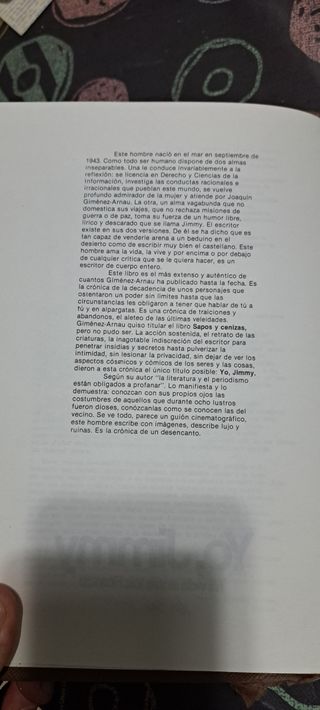 Yo, Jimmy: Mi vida entre los Franco