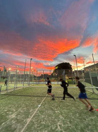 Clases de padel, monitor de padel