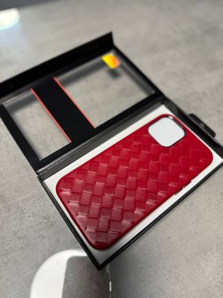 Funda piel iPhone 12 Pro Max