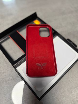 Funda piel iPhone 12 Pro Max