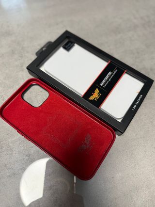 Funda piel iPhone 12 Pro Max