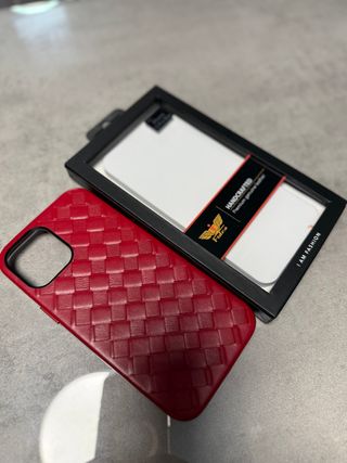 Funda piel iPhone 12 Pro Max