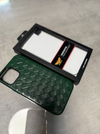 Funda piel iPhone 12 Pro Max