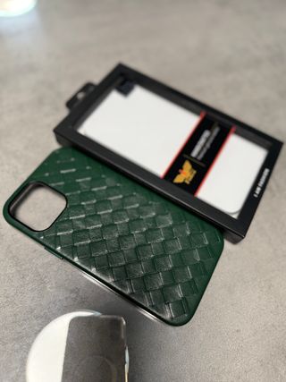 Funda piel iPhone 12 Pro Max