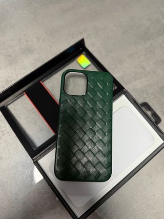 Funda piel iPhone 12 Pro Max