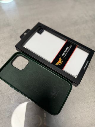 Funda piel iPhone 12 Pro Max