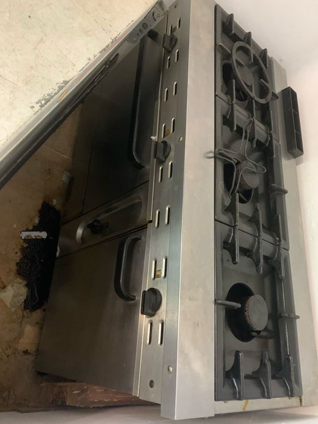 cocina encimera industriales