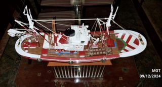 Maqueta Barco Atunero del Cantábrico.