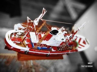 Maqueta Barco Atunero del Cantábrico.