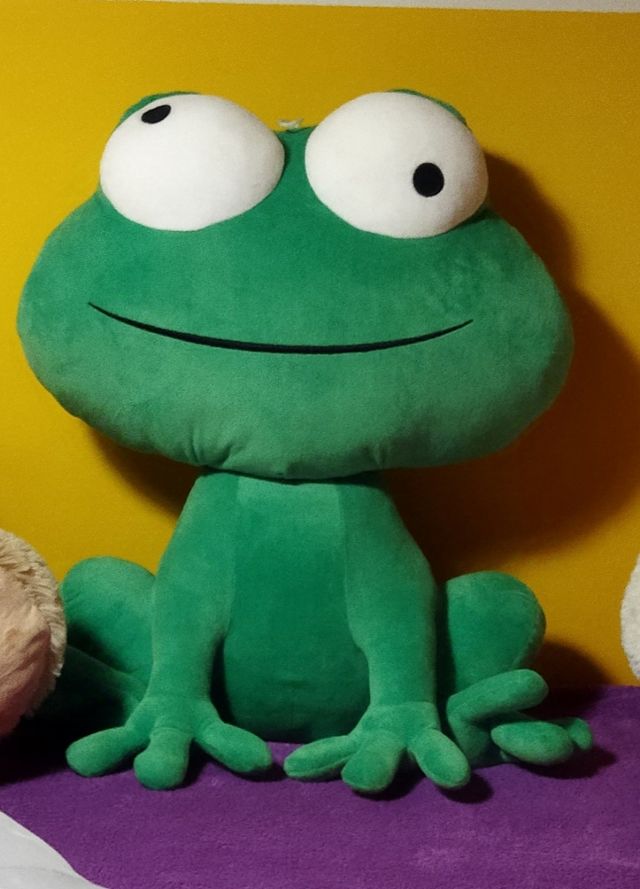 Rana peluche grande