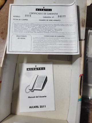 Teléfono fijo Alcatel 2511