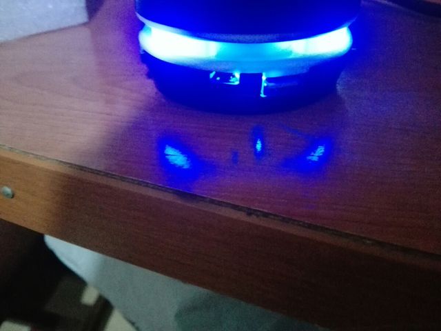 Altavoz bluetooth con luz