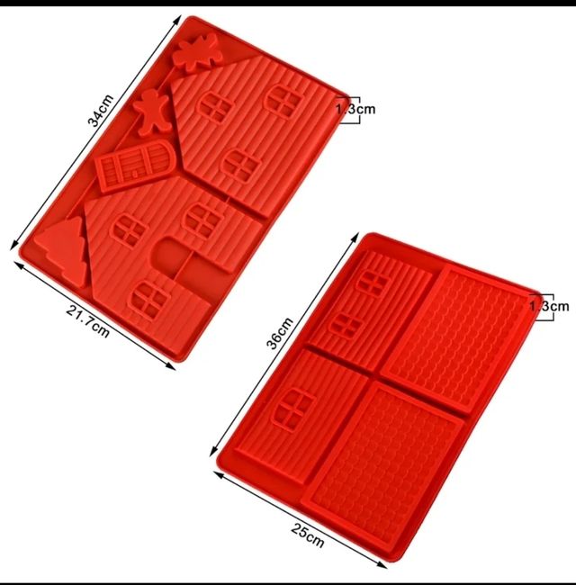 Molde para casita de 🍫