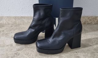 Botas cuña espectaculares 