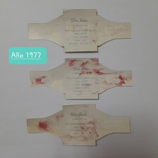 Vitola Don Julián Año 1974,1975,1976,1977